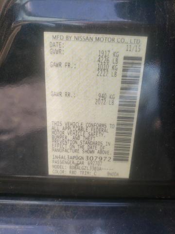 Photo 10 from auction – 2016 NISSAN ALTIMA 2.5 with VIN 1N4AL3AP0GN307972