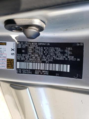 Photo 10 from auction – 2006 TOYOTA HIGHLANDER with VIN JTEGD21A760153033