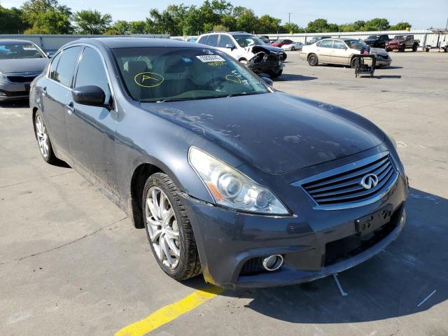 INFINITI G37 BASE 2012 with VIN JN1CV6AP0CM931370 - Photo from auction