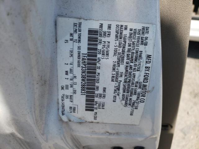 Photo 10 from auction – 2008 FORD FOCUS SE with VIN 1FAHP33N38W288831