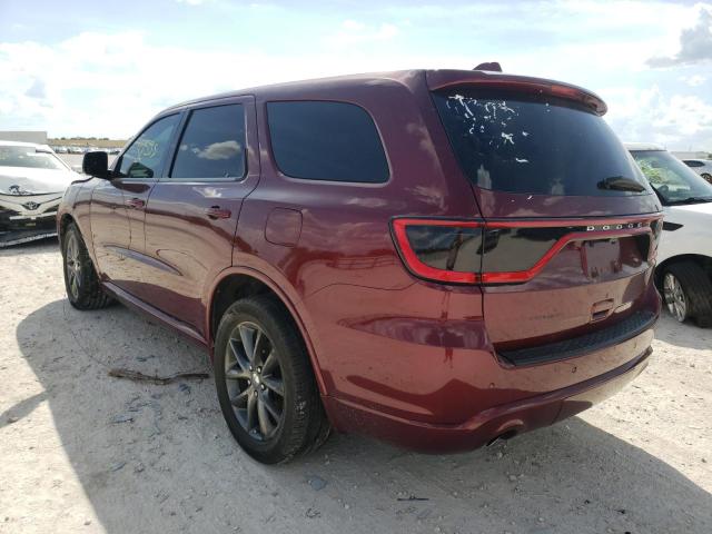 Photo 3 from auction – 2017 DODGE DURANGO GT with VIN 1C4RDHDG9HC638484