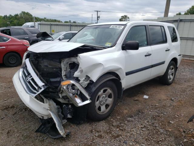 Photo 2 from auction – 2012 HONDA PILOT LX with VIN 5FNYF4H22CB052332