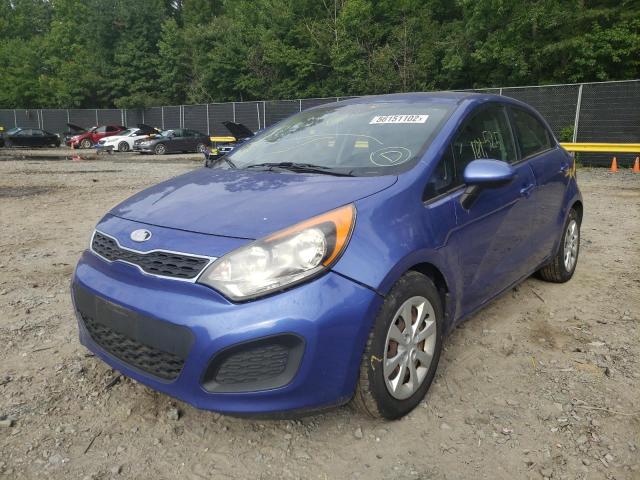 Photo 2 from auction – 2013 KIA RIO EX with VIN KNADN5A35D6128436