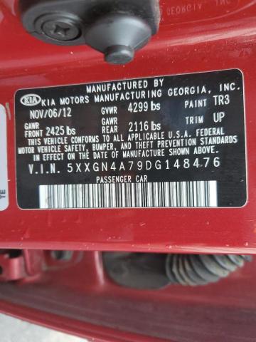 Photo 10 from auction – 2013 KIA OPTIMA EX with VIN 5XXGN4A79DG148476