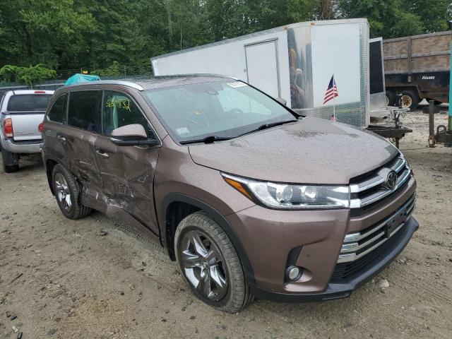 TOYOTA HIGHLANDER 2017 with VIN 5TDDZRFH8HS461173 - Photo from auction