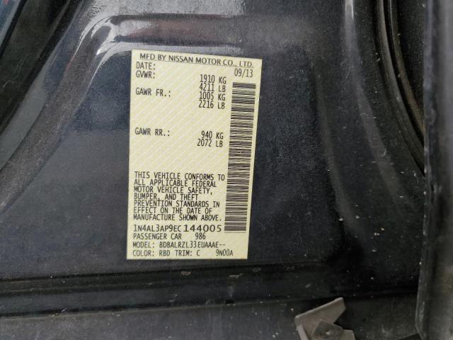 Photo 10 from auction – 2014 NISSAN ALTIMA 2.5 with VIN 1N4AL3AP9EC144005