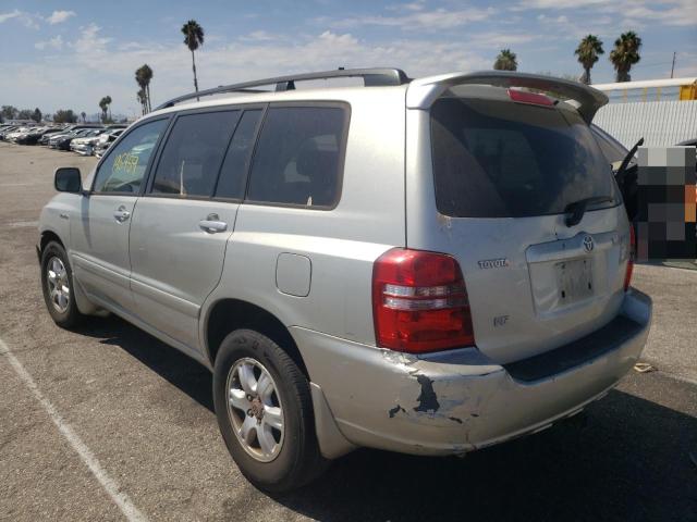 Photo 3 from auction – 2003 TOYOTA HIGHLANDER with VIN JTEGF21A530098555