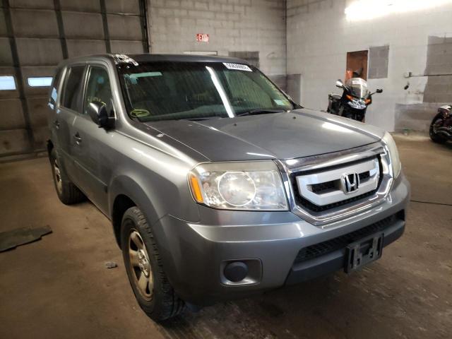 HONDA PILOT LX 2009 with VIN 5FNYF48279B010487 - Photo from auction