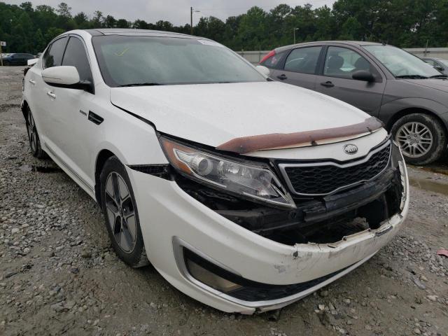 KIA OPTIMA HYB 2013 with VIN KNAGM4AD3D5039781 - Photo from auction