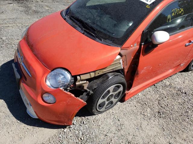 Photo 9 from auction – 2015 FIAT 500 ELECTR with VIN 3C3CFFGE5FT732771