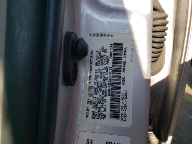 Photo 10 from auction – 2010 TOYOTA COROLLA BA with VIN 1NXBU4EE1AZ206152