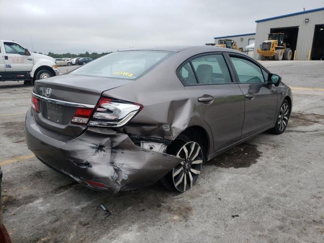 Photo 4 from auction – 2014 HONDA CIVIC EXL with VIN 19XFB2F96EE058313