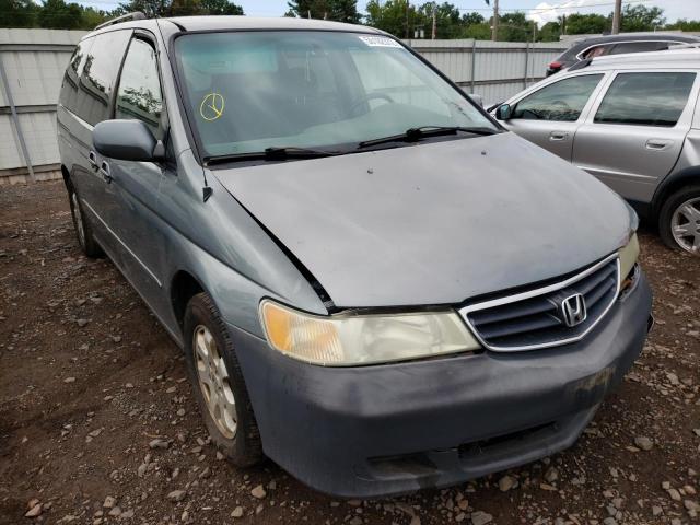 HONDA ODYSSEY EX 2002 with VIN 5FNRL18692B018563 - Photo from auction