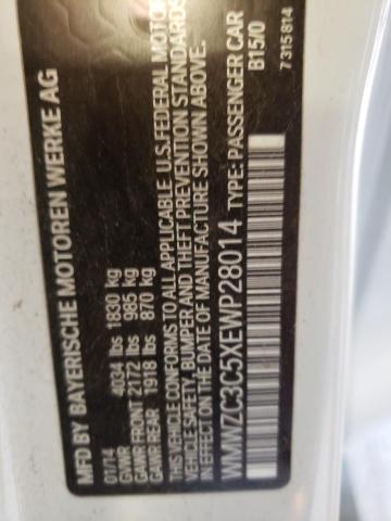 Photo 10 from auction – 2014 MINI COOPER S C with VIN WMWZC3C5XEWP28014