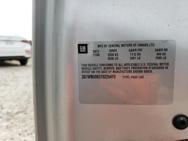 Photo 10 from auction – 2007 CHEVROLET IMPALA LS with VIN 2G1WB58K379229479