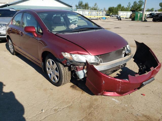 HONDA CIVIC LX 2010 with VIN 19XFA1F5XAE001715 - Photo from auction