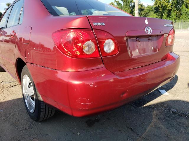Photo 9 from auction – 2005 TOYOTA COROLLA CE with VIN 2T1BR32E45C394544