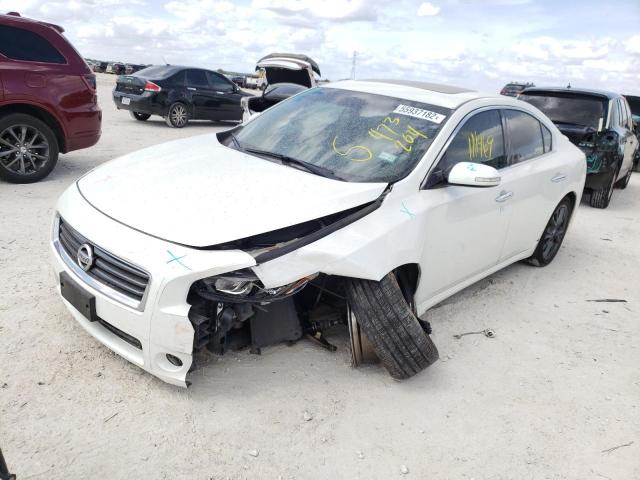 Photo 2 from auction – 2014 NISSAN MAXIMA S with VIN 1N4AA5AP3EC473204