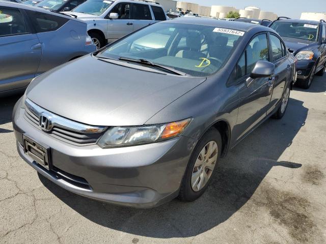 Photo 2 from auction – 2012 HONDA CIVIC LX with VIN 19XFB2F50CE363817