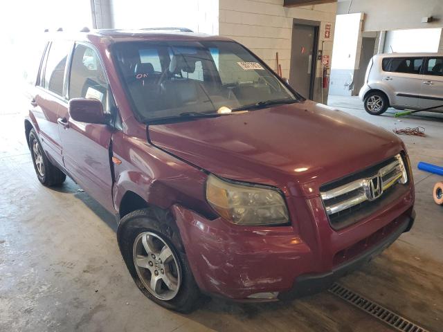 HONDA PILOT EX 2006 with VIN 5FNYF18706B016167 - Photo from auction