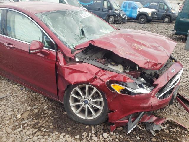 Photo 9 from auction – 2017 FORD FUSION SE with VIN 3FA6P0HD4HR401579