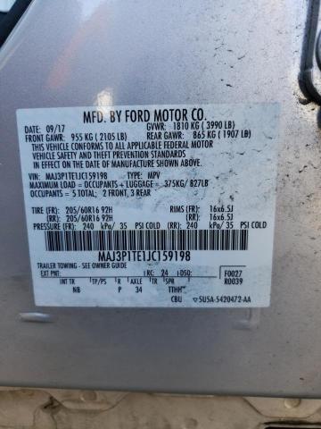 Photo 10 from auction – 2018 FORD ECOSPORT S with VIN MAJ3P1TE1JC159198