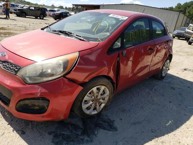 Photo 9 from auction – 2012 KIA RIO LX with VIN KNADM5A39C6093241