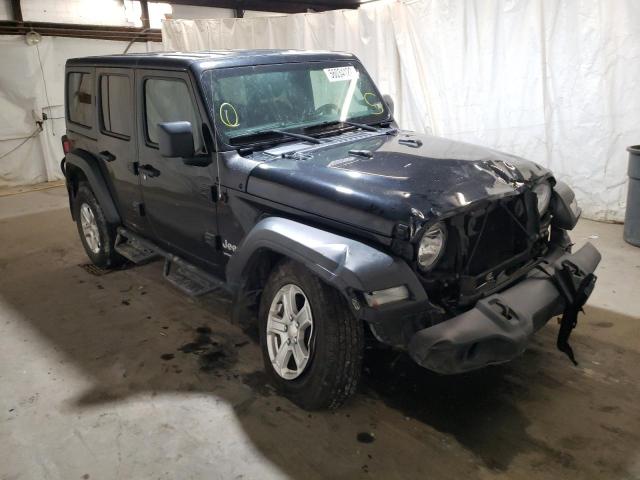 JEEP WRANGLER U 2018 with VIN 1C4HJXDG6JW101168 - Photo from auction