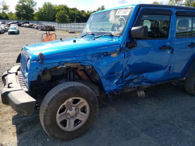 Photo 9 from auction – 2015 JEEP WRANGLER U with VIN 1C4BJWKG6FL696020