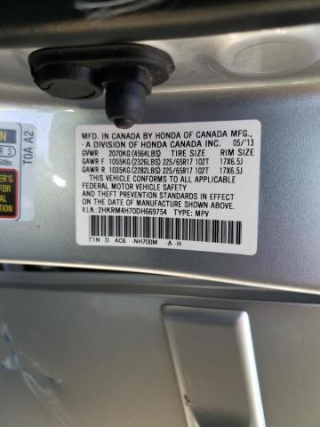 Photo 10 from auction – 2013 HONDA CR-V EXL with VIN 2HKRM4H70DH669754