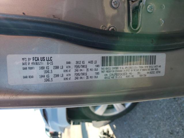 Photo 10 from auction – 2015 JEEP PATRIOT SP with VIN 1C4NJPBB3FD419570