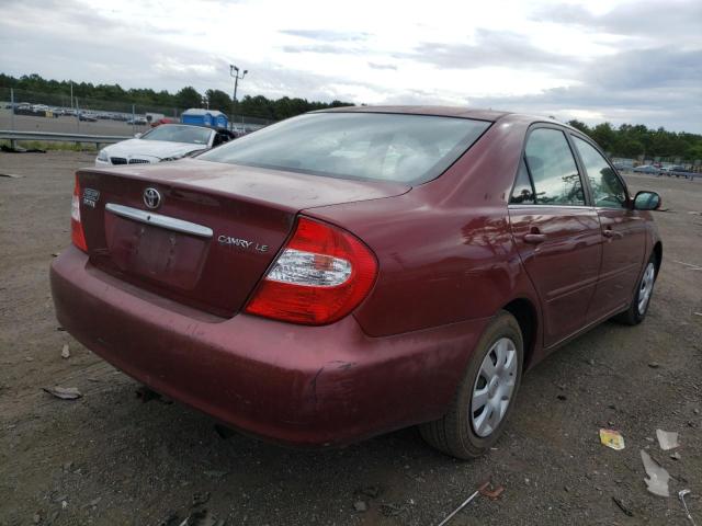 Photo 4 from auction – 2002 TOYOTA CAMRY LE with VIN 4T1BE32K32U059724