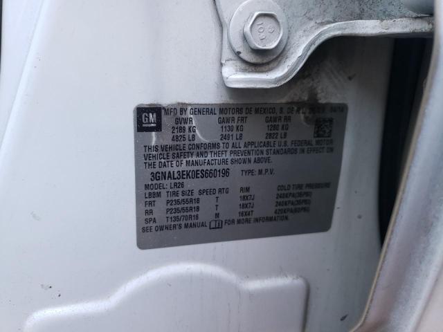 Photo 10 from auction – 2014 CHEVROLET CAPTIVA LT with VIN 3GNAL3EK0ES660196