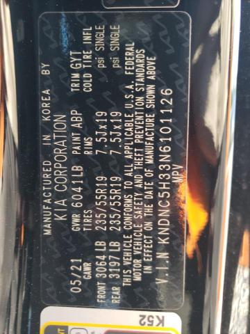 Photo 10 from auction – 2022 KIA CARNIVAL E with VIN KNDNC5H33N6101126