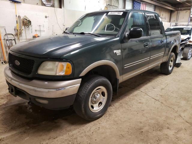 Photo 2 from auction – 2002 FORD F150 SUPER with VIN 1FTRW08L62KB78779