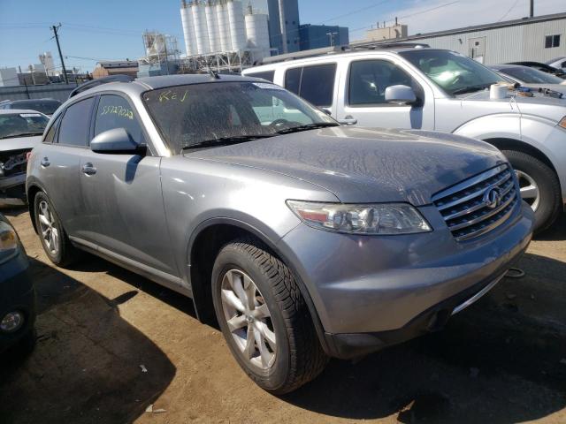 INFINITI FX35 2006 with VIN JNRAS08W26X203754 - Photo from auction