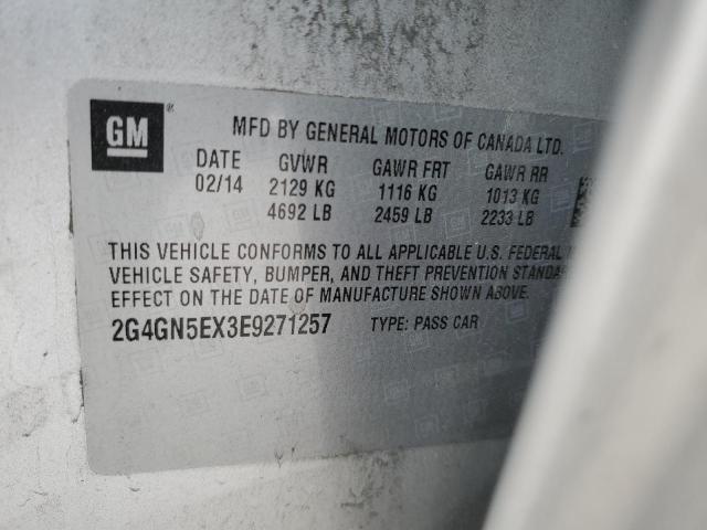 Photo 10 from auction – 2014 BUICK REGAL PREM with VIN 2G4GN5EX3E9271257