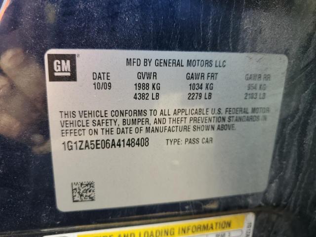 Photo 10 from auction – 2010 CHEVROLET MALIBU LS with VIN 1G1ZA5E06A4148408