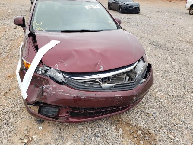 Photo 9 from auction – 2012 HONDA CIVIC EX with VIN JHMFB2F83CS004015