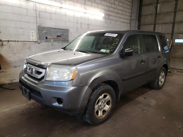 Photo 2 from auction – 2009 HONDA PILOT LX with VIN 5FNYF48279B010487