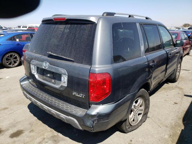 Photo 4 from auction – 2005 HONDA PILOT EX with VIN 2HKYF18435H554240