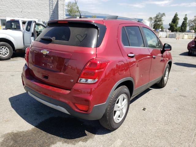Photo 4 from auction – 2019 CHEVROLET TRAX 1LT with VIN 3GNCJLSB7KL390084