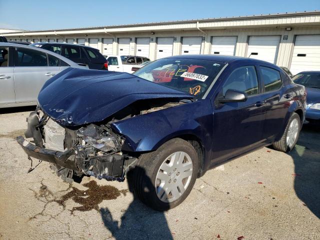 Photo 2 from auction – 2014 DODGE AVENGER SE with VIN 1C3CDZAG7EN118384