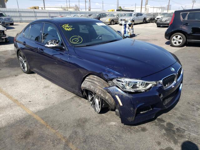 BMW 340 I 2018 with VIN WBA8B3G54JNV00745 - Photo from auction