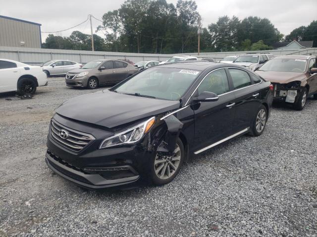 Photo 2 from auction – 2017 HYUNDAI SONATA SPO with VIN 5NPE34AF2HH567199
