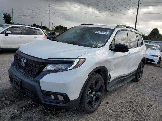 Photo 2 from auction – 2021 HONDA PASSPORT E with VIN 5FNYF8H03MB021999