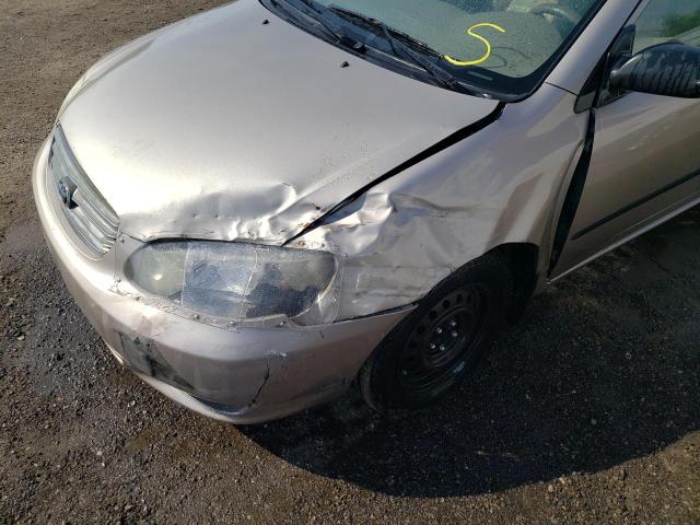 Photo 9 from auction – 2003 TOYOTA COROLLA CE with VIN 2T1BR32E83C730578