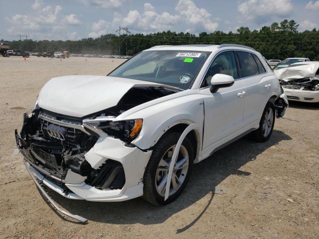 Photo 2 from auction – 2020 AUDI Q3 PREMIUM with VIN WA1DECF34L1119667