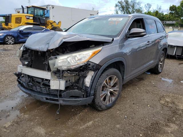 Photo 2 from auction – 2016 TOYOTA HIGHLANDER with VIN 5TDKKRFH1GS507193