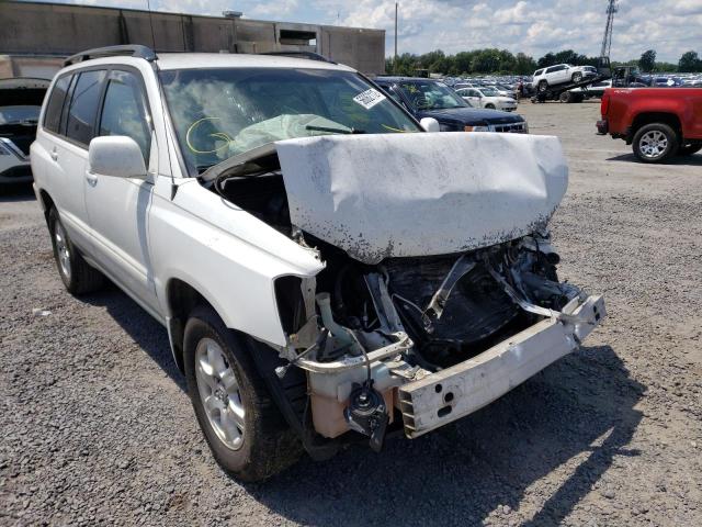 TOYOTA HIGHLANDER 2003 with VIN JTEGD21A630057891 - Photo from auction